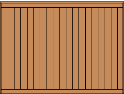 Vertical t+g panel example